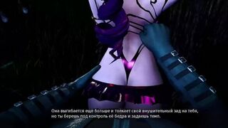 Elf Girl Suddenly Fucked in the Forest - porn video