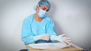 Medical Latex Fetish ASMR - porn video