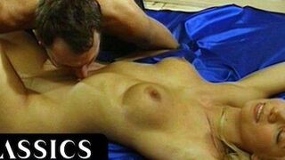 Sensual anal with a busty blonde babe - porn video