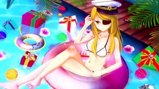 SAILING CAP IN MARINA PUSSY GUARDIAN TALES HENTAI - porn video